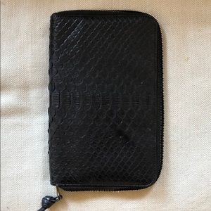 Proenza Schouler Snakeskin Passport Wallet